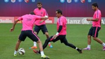 Entrenamiento del Barcelona