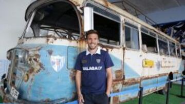 Ignacio Camacho, centrocampista del Málaga.