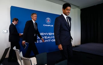 Luis Enrique ha sido presentado como nuevo entrenador del Paris Saint Germain durante las dos próximas temporadas.