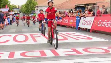 Felicidad e ilusión a partes iguales en la Vuelta Junior