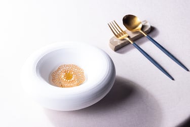 Voro, el nico restaurante con dos estrellas Michelin de Baleares, nos conquista con la magnifica propuesta gastronmica del chef ?lvaro Salazar