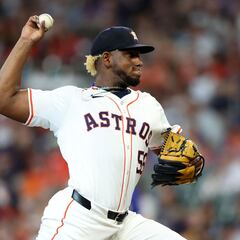 Ronel Blanco, el abridor de los Houston Astros en la MLB Mexico Series