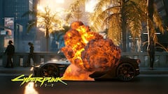 Cyberpunk 2077 en PS5: descubren que se crashea al explotar coches en cadena