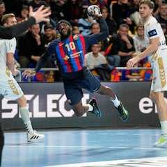 Makuc salva la fiesta del Barça a Víctor Tomás