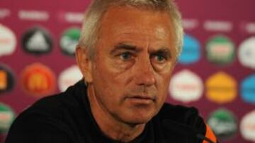 La Federación Holandesa garantiza la continuidad de su seleccionador en el caso de que sean eliminados de la Eurocopa.