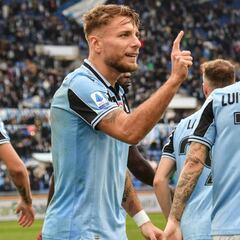 La Lazio es una máquina, Immobile también