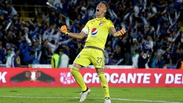Nicolás Vikonis, arquero uruguayo se despide de Millonarios tras sus tres años