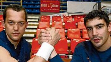 <b>FUERZA Y TALENTO. </b>Wideman y Saúl son amigos desde que coincidieron en Gijón y en Fuenlabrada.