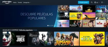 El nuevo Amazon Prime Video: llega el alquiler y compra de películas en España