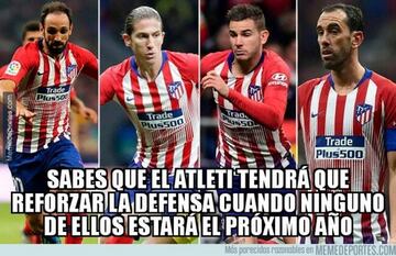 Los memes de la salida de Griezmann del Atleti