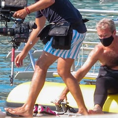 Fernando Simón reaparece 'desnudo' en Mallorca grabando con Jesús Calleja