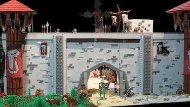 Así es Orgrimmar, la capital de la Horda de WOW, en LEGO