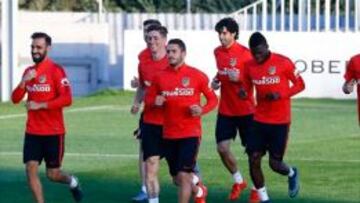 Fernando Torres se entrena con normalidad con el grupo