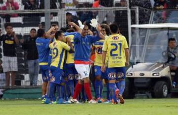 Un verdugo reciente. Cinco veces ha derrotado Universidad de Concepci&oacute;n a Colo Colo en el Monumental.