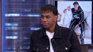 lamine Yamal, en 'El Hormiguero'.