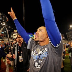 Mookie Betts, uno de los peloteros activos con más títulos de Grandes Ligas