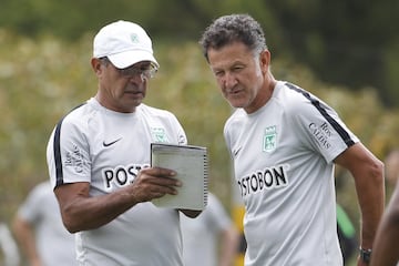 Atlético Nacional se prepara para el duelo ante Independiente Santa Fe en la Copa Águila 