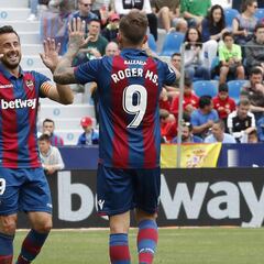 1x1 Levante: Otro gol de Roger y la despedida de Pedro López