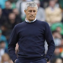 Setién: "Espero no tener que cambiar a nadie en el minuto 15"