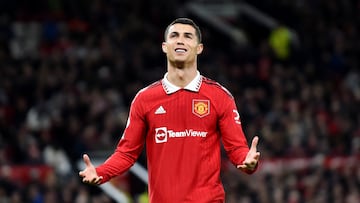 Cristiano Ronaldo se encuentra viviendo una dura temporada con Manchester United al convertir apenas el 5% de sus disparos en la Premier.