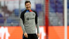 El entrenamiento del Barcelona antes de enfrentarse al Bayern