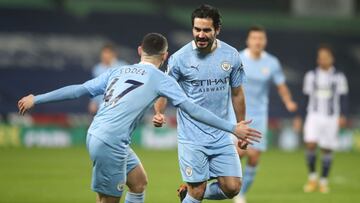 El Manchester City golea al West Brom, pone la directa y es líder
