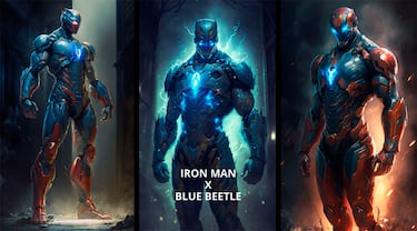 Una IA fusiona superhéroes de Marvel y DC y el resultado es visualmente arrollador