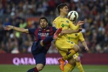 2-0. Luis Suárez anotó el segundo tanto.