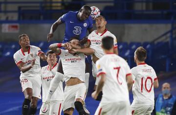 Kurt Zouma y Fernando.