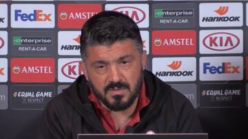 La 'felicitación' de cumpleaños de Gattuso a Ibrahimovic