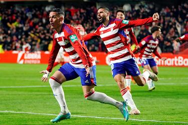 Callejón estuvo omnipresente ante el Albacete. Su noche comenzó con una asistencia para que Jorge Molina marcara, que no subió al marcador por fuera de juego. Después, ya desatado, anotó un magnífico gol de volea desde dentro del área. Y pudo redondear su noche con un gran lanzamiento de falta que escupió el larguero hacia afuera.