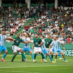 El Málaga sobrevive al ‘huracán’ Jauregi