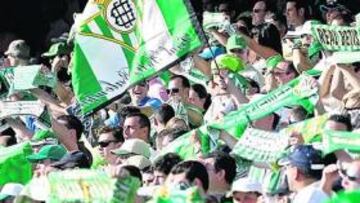 La afición del Betis.