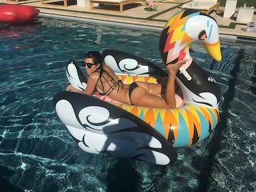 Los deportistas y famosos en Instagram