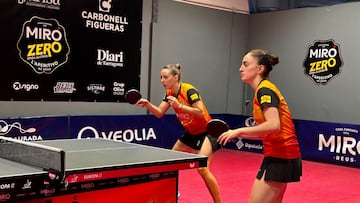 Las jugadoras del Miró Ganxets