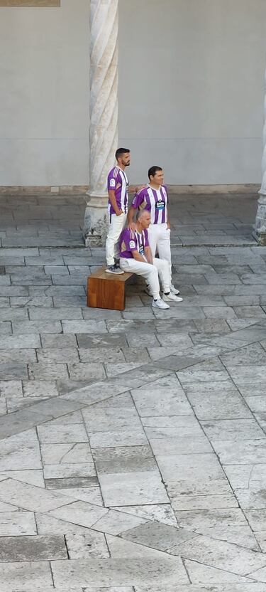Se filtran fotos de la camiseta del Real Valladolid con el nuevo escudo