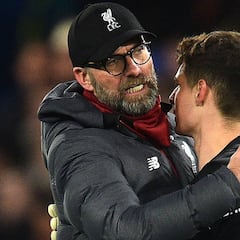 Kepa brilla en el ocaso del Liverpool