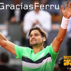 David Ferrer, primer wild card del Mutua Madrid Open