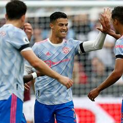 De Gea hace buenos los goles de Cristiano y Lingard