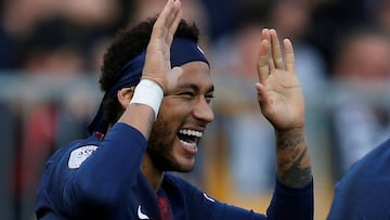 Neymar recupera su marca