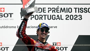 Doblete de Francesco Bagnaia en Portimao.