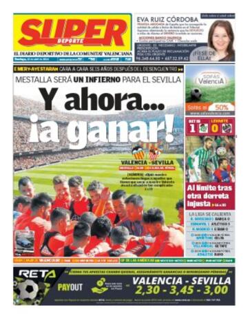 Portadas de la prensa mundial