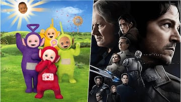Teletubbies y Star Wars