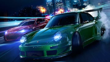 Imagen de dos coches de Need for Speed.