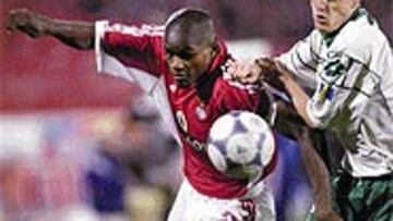 <B>GRAN FUTURO</B>. El angoleño Mantorras es una de las más firmes promesas del fútbol africano.