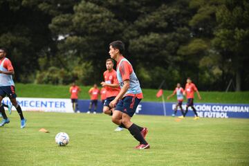 La Selección Colombia Sub 20 realizó otra sesión de entrenamiento pensando en el primero de dos amistosos ante Ecuador en Bogotá.