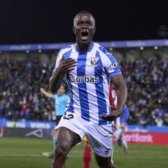 Seydouba Cissé, un 'inconsciente' para resucitar la ilusión del Leganés