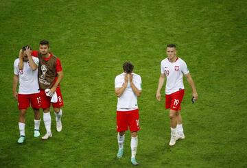 Polonia, eliminada en el grupo H.