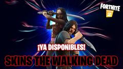 Fortnite: skins Daryl Dixon y Michonne de The Walking Dead ya disponibles