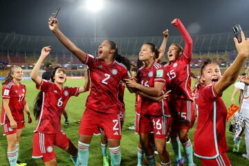 Nigeria y Colombia se enfrentaron por las semifinales del Mundial Femenino Sub 17 de la India en el Estadio Fatorda de Goa.